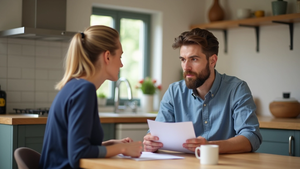 Homme posant des questions lors d'une consultation avec un artisan plombier dans son bureau