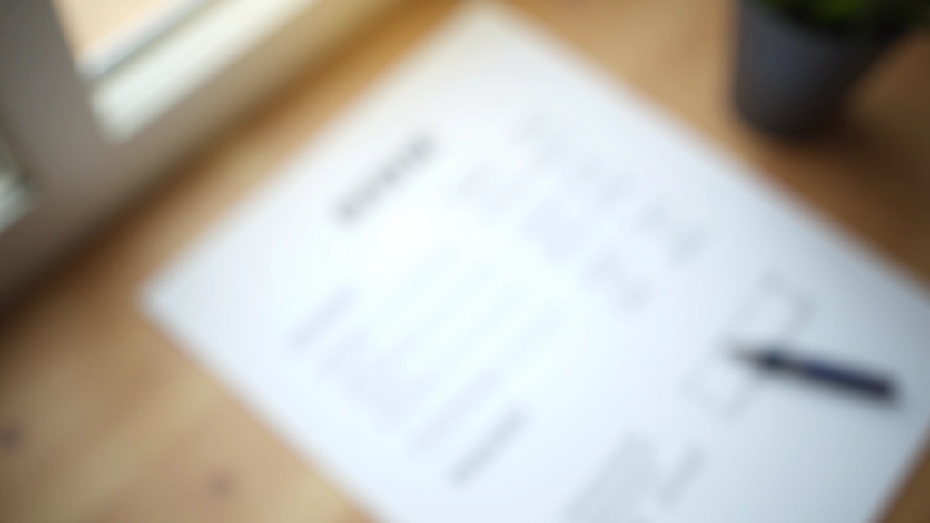 Devis manuscrit signé avec stylo noir sur table de travail