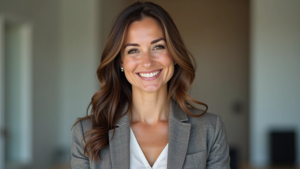 Femme experte en réglementation consommateur et protection, portrait professionnel